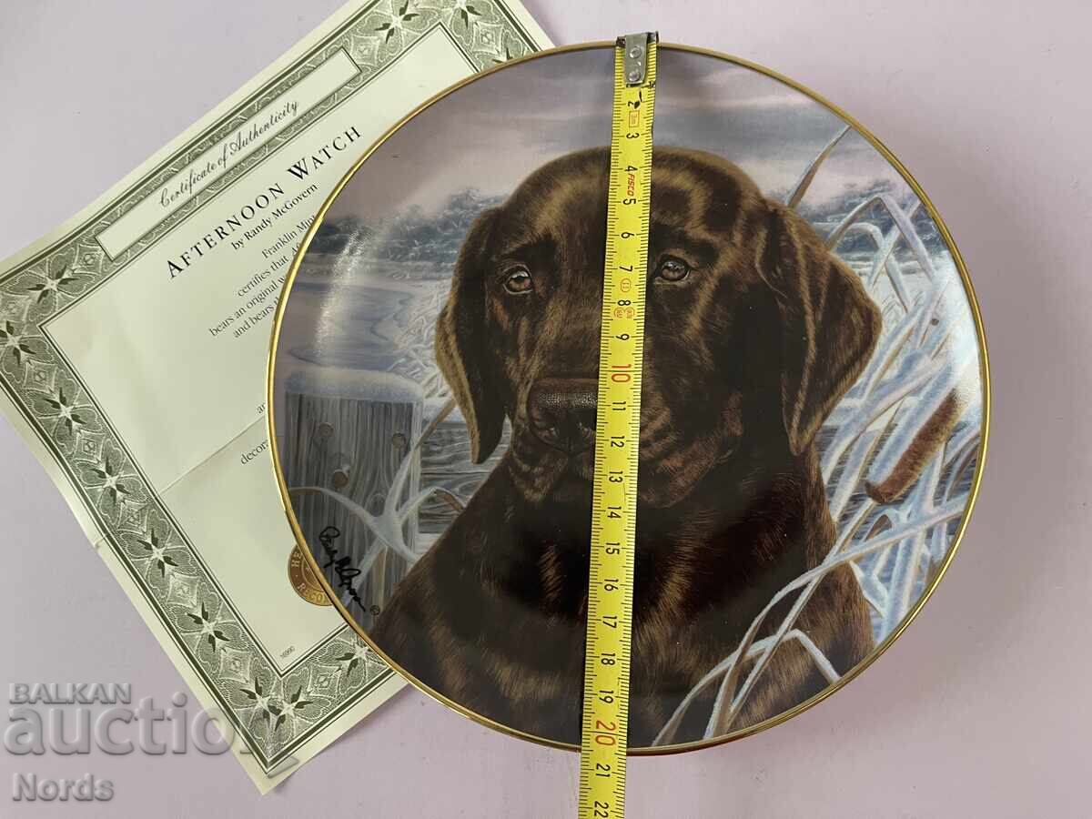 Παράδοση Ένα όμορφο πορσελάνινο πιάτο Παράδοση Ένα όμορφο πορσελάνινο πιάτο