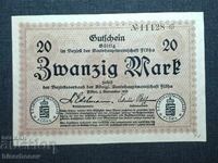 Germany, Germany, Floa 20 Mark, 1918, UNC-1