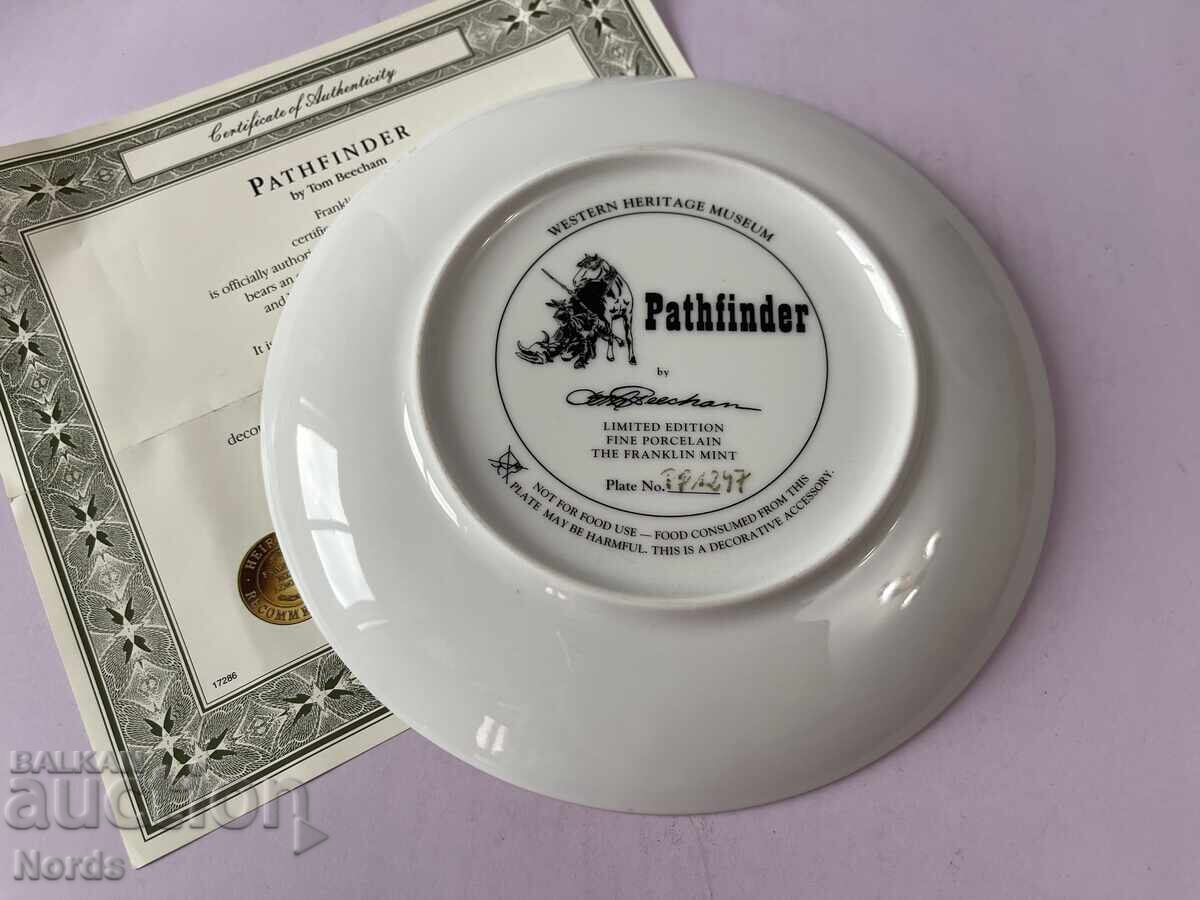 Δημοπρασία Όμορφη πιατέλα για συλλογή με πιστοποιητικό Δημοπρασία Όμορφη πιατέλα για συλλογή με πιστοποιητικό