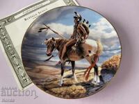 Όμορφη πιατέλα για συλλογή με πιστοποιητικό