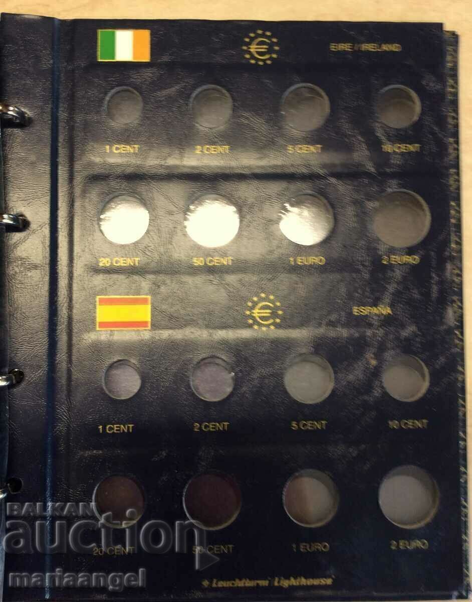 Παράδοση Άλμπουμ για συλλέκτες Seti 1 ευρώ-σεντ-2 ευρώ - 12 χώρες της Ε.Ε Παράδοση Άλμπουμ για συλλέκτες Seti 1 ευρώ-σεντ-2 ευρώ - 12 χώρες της Ε.Ε