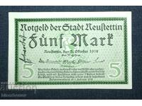 Germany, Germany, Nice 5 Mark, 1918, aUNC