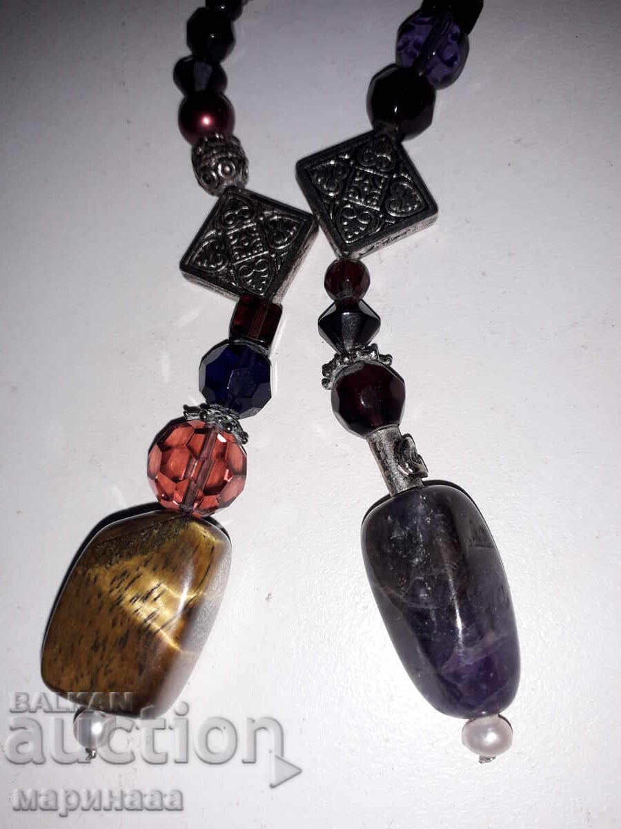 НАКИТ ИЛИ ДЕКОР. ЕСТЕСТ. КАМЪНИ. 128 СМ с цена 30.00 лв. | € 15.34 НАКИТ ИЛИ ДЕКОР. ЕСТЕСТ. КАМЪНИ. 128 СМ с цена 30.00 лв. | € 15.34