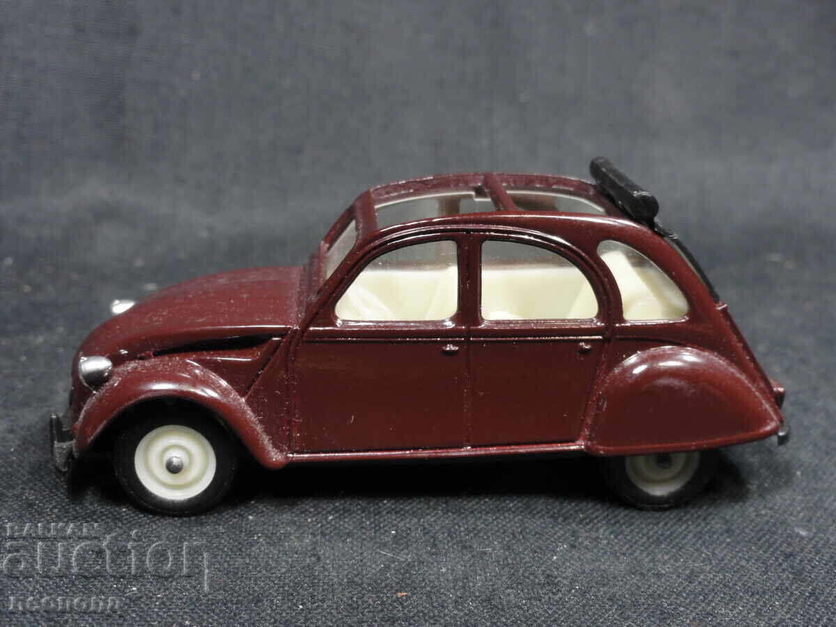 1/43 METAL CAR SCALE MODEL CITROEN 2CV VEREM FRANCE with price 40.00 BGN | € 20.45