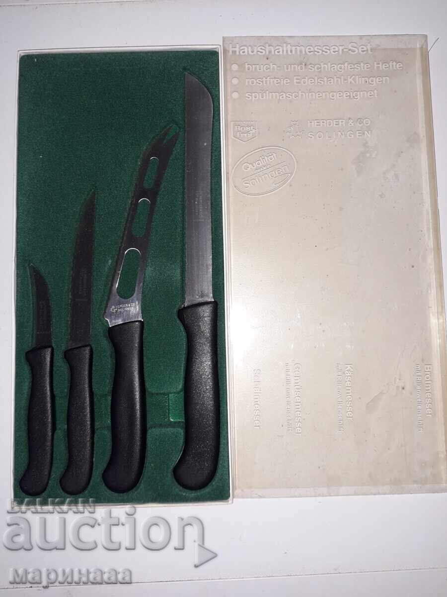 ΣΕΤ ΜΑΧΑΙΡΙΩΝ ''SOLINGEN'' με τιμή 24.00 BGN | € 12.27 ΣΕΤ ΜΑΧΑΙΡΙΩΝ ''SOLINGEN'' με τιμή 24.00 BGN | € 12.27