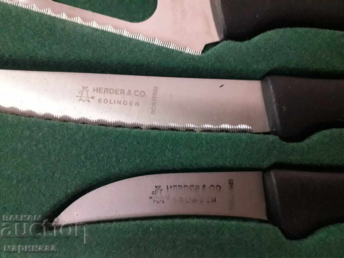 ΣΕΤ ΜΑΧΑΙΡΙΩΝ ''SOLINGEN'' - 5 ΣΕΤ ΜΑΧΑΙΡΙΩΝ ''SOLINGEN'' - 5