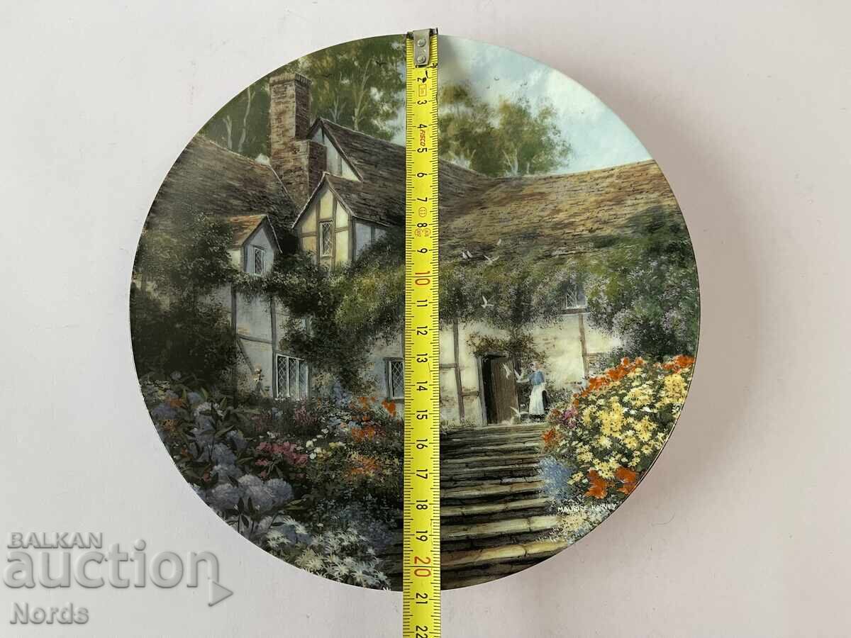 Παράδοση Αγγλικό πιάτο πορσελάνης Παράδοση Αγγλικό πιάτο πορσελάνης