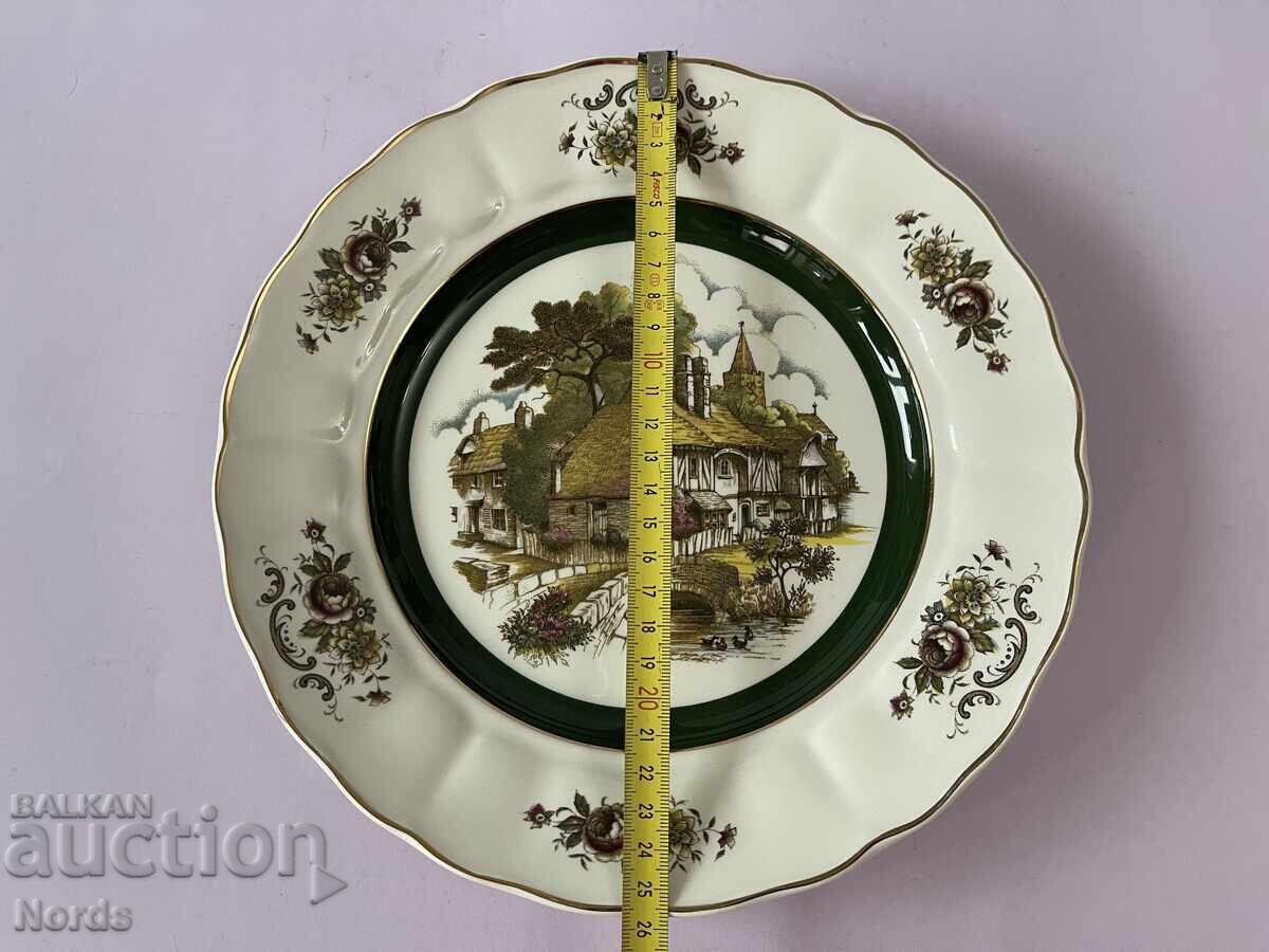 English Staffordshire porcelain plate - 5 English Staffordshire porcelain plate - 5