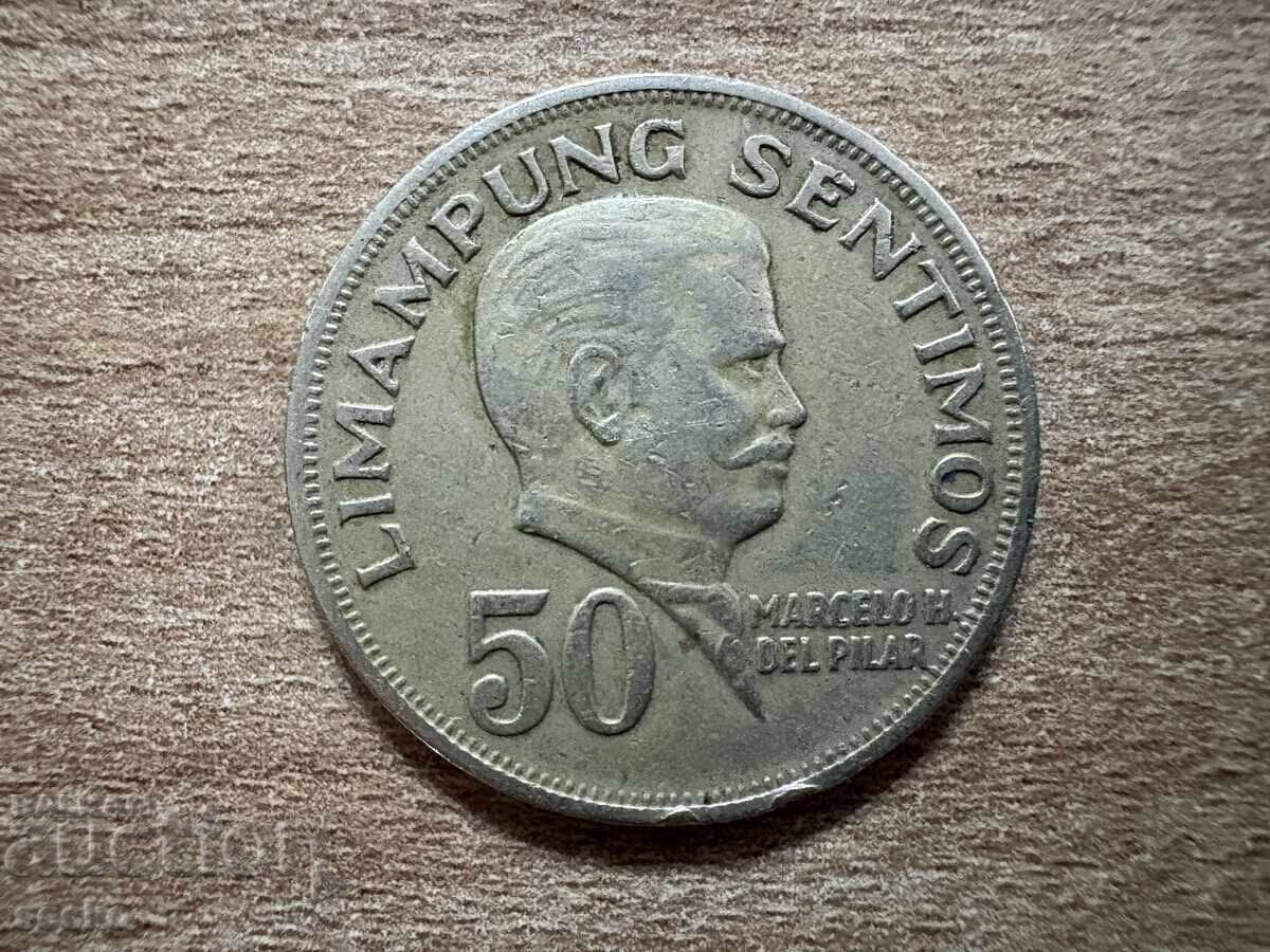 Filipine - 50 centavos (1967) Filipine - 50 centavos (1967)