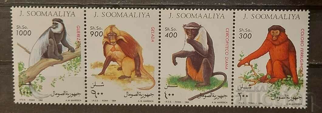 Somalia 1994 Fauna/Maimuțe 8 MNH