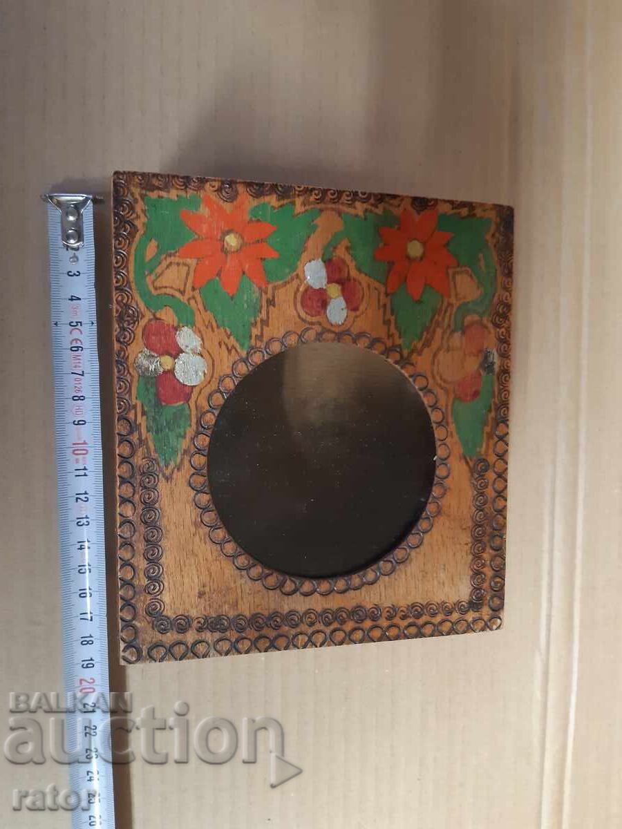 Hand-painted wooden box for an old alarm clock - Kingdom of Bulgaria with price 14.99 BGN | € 7.66 Hand-painted wooden box for an old alarm clock - Kingdom of Bulgaria with price 14.99 BGN | € 7.66