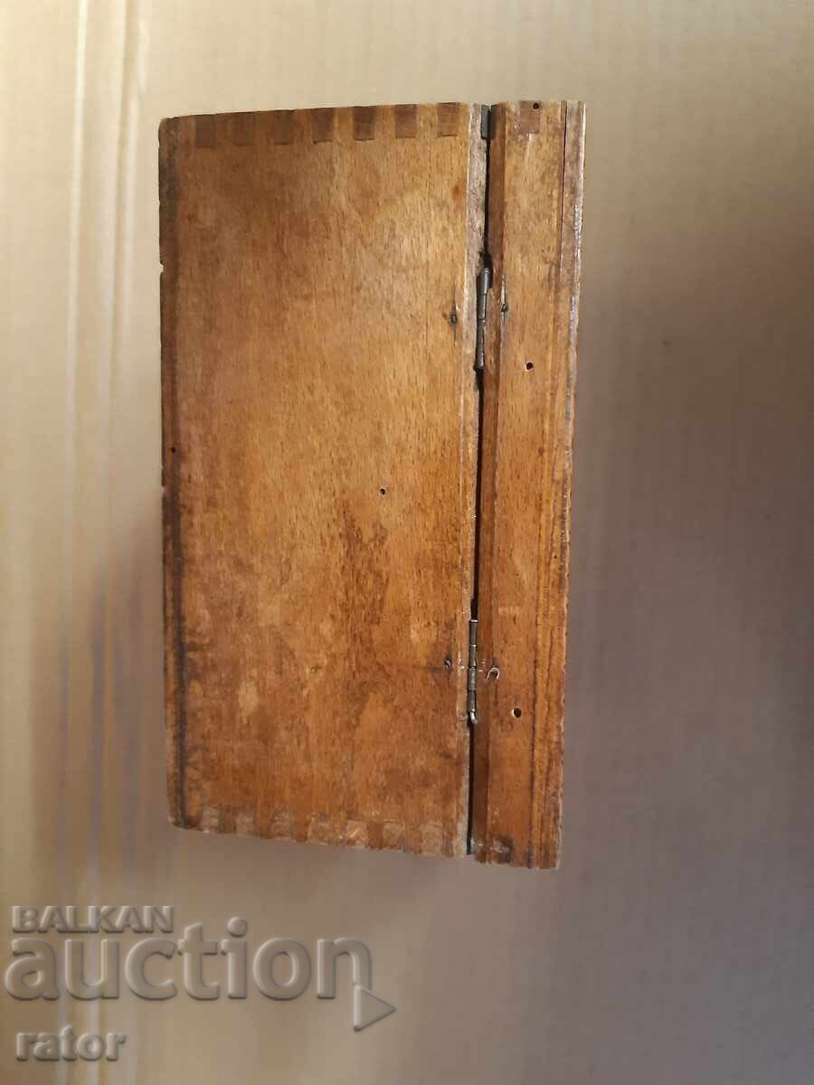 Hand-painted wooden box for an old alarm clock - Kingdom of Bulgaria - 5 Hand-painted wooden box for an old alarm clock - Kingdom of Bulgaria - 5