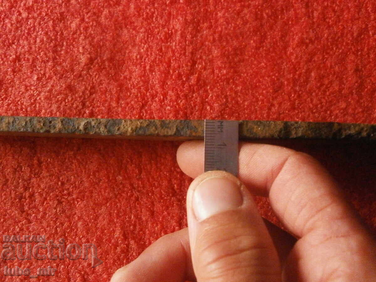 OLD LARGE FORGED KNIFE - PROJECT FOR RESTORATION - 6 OLD LARGE FORGED KNIFE - PROJECT FOR RESTORATION - 6