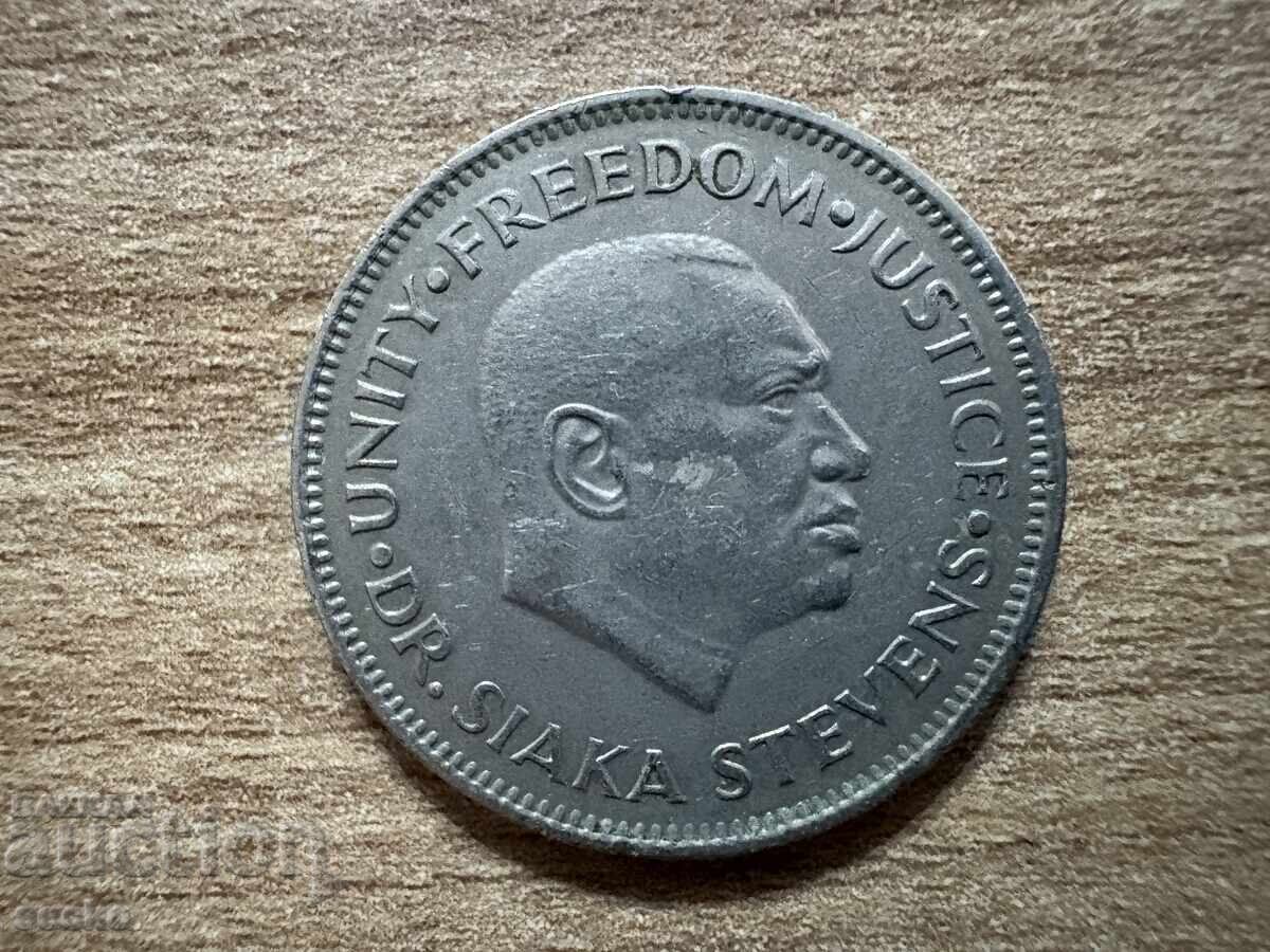 Sierra Leone - 20 cenți (1978) cu preț 2.50 BGN | € 1.28 Sierra Leone - 20 cenți (1978) cu preț 2.50 BGN | € 1.28