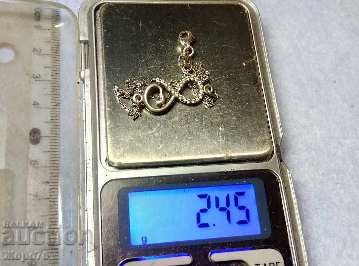 ❤️ΑΤΕΛΕΙΩΤΗ ΑΓΑΠΗ❤️ Πολύτιμο ΑΡΓΥΡΟ Βραχιόλι με ΛΕΥΚΗ ΕΠΙΧΡΥΣΩΣΗ - 7 ❤️ΑΤΕΛΕΙΩΤΗ ΑΓΑΠΗ❤️ Πολύτιμο ΑΡΓΥΡΟ Βραχιόλι με ΛΕΥΚΗ ΕΠΙΧΡΥΣΩΣΗ - 7