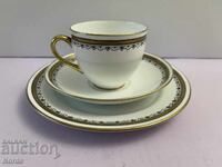 Vintage αγγλικό σετ τριών τεμαχίων για τσάι