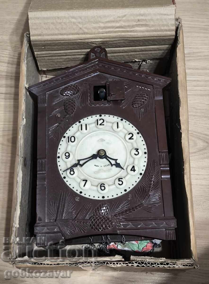 Ρολόι τοίχου Beacon με κούκου κούκου 70s Ρολόι τοίχου Beacon με κούκου κούκου 70s