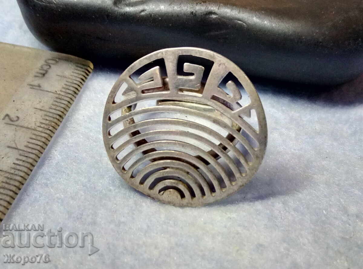 Ρυθμιζόμενο Ασημένιο Δαχτυλίδι Versace ΑΣΗΜΙ 925