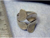 Vintage ART Style SILVER Ring SILVER 925