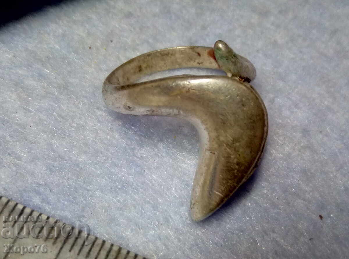 Δημοπρασία Αρ ΝΟΥΒΟ στυλ ΑΣΗΜΕΝΙΟ Δαχτυλίδι ΑΣΗΜΙ 925