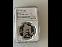 10 leva 1987 Χόκεϊ NGC PF 67 Ultra cameo