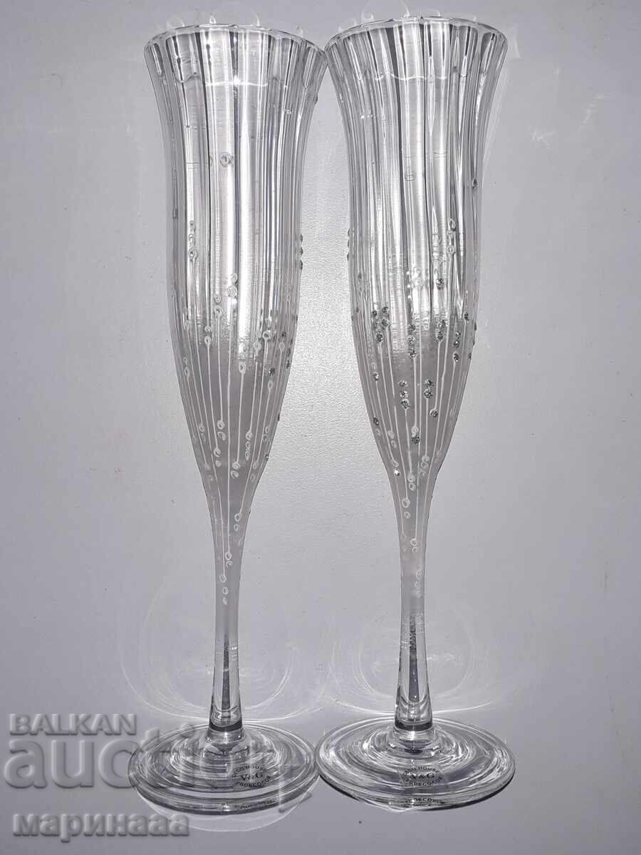 PAHARE DE RITUAL ''PRIMĂVARĂ PARADISIACĂ'' PAHARE DE RITUAL ''PRIMĂVARĂ PARADISIACĂ''