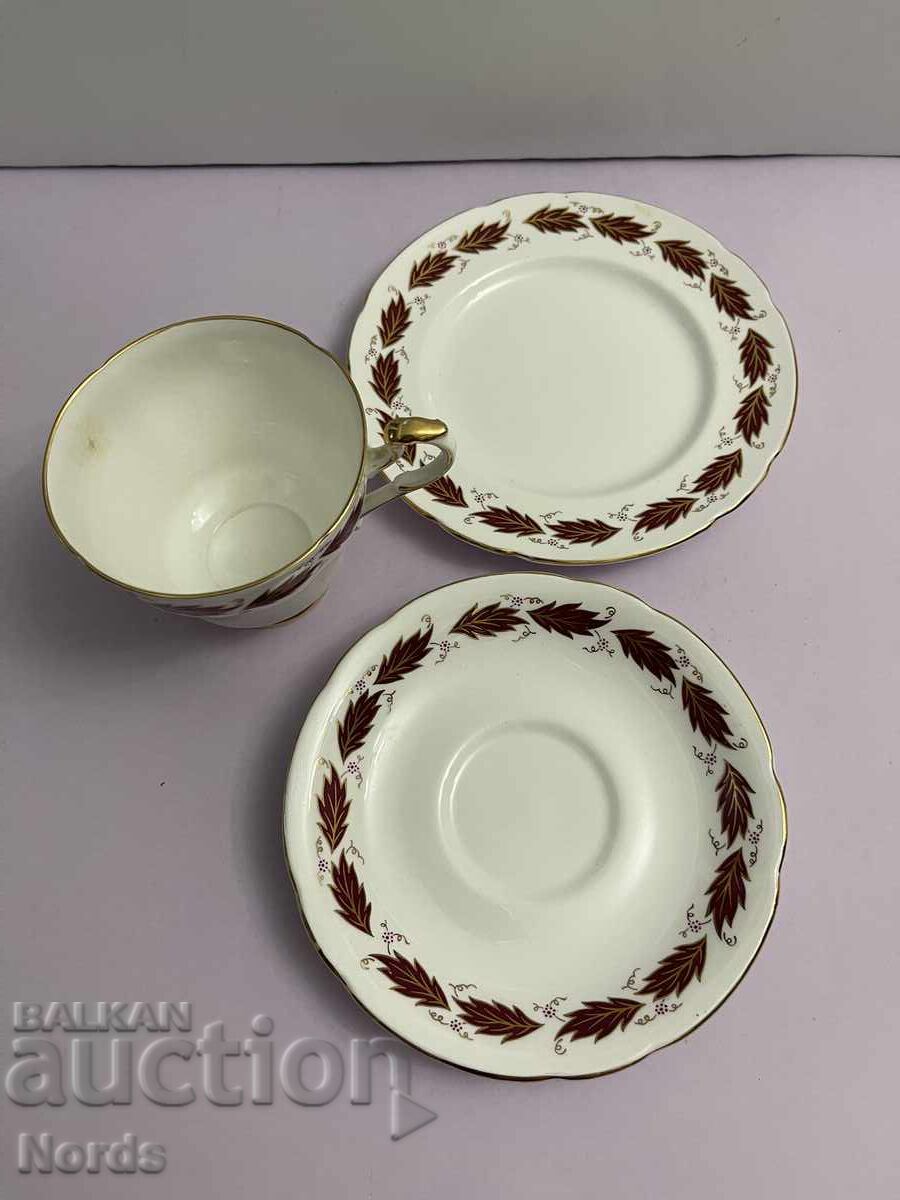 Παράγων τριπλό σετ τσαγιού με τιμή 9.50 BGN | € 4.86 Παράγων τριπλό σετ τσαγιού με τιμή 9.50 BGN | € 4.86