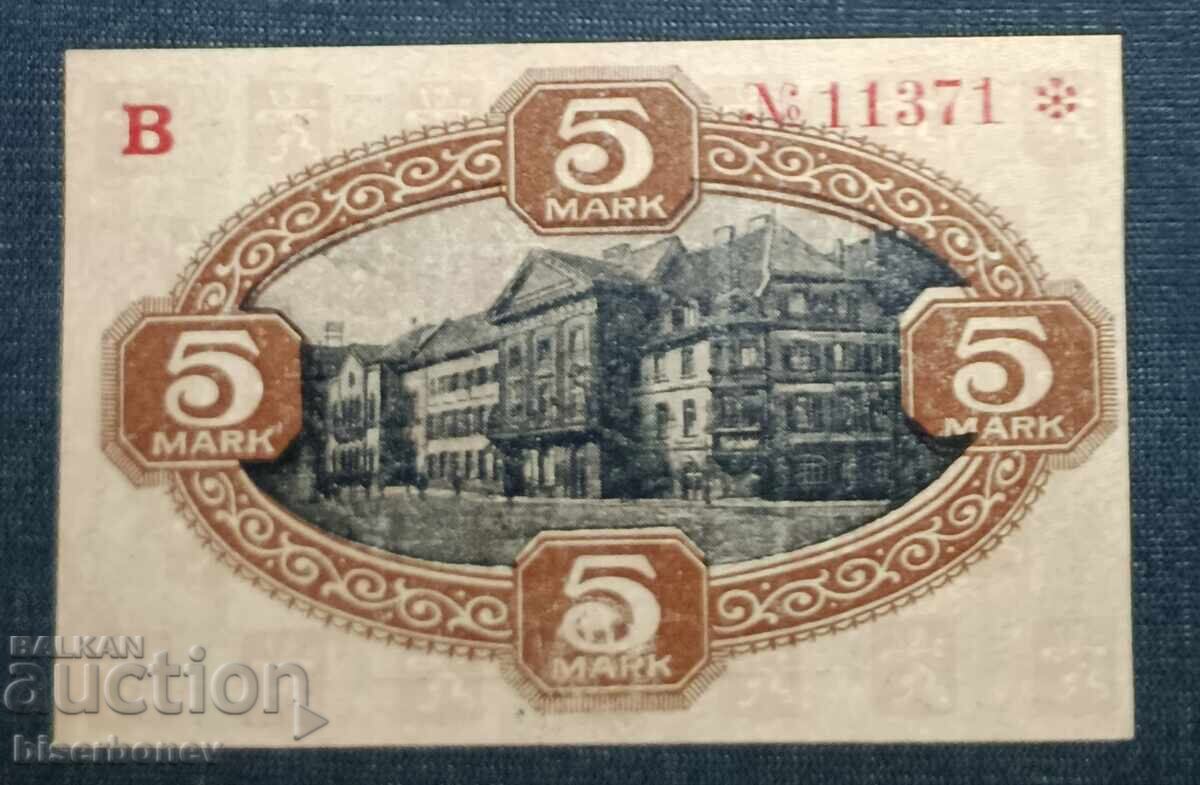 Germany, Германия, Цвайбрюкен 5 марки ,1918 г, UNC с цена 14.00 лв. | € 7.16 Germany, Германия, Цвайбрюкен 5 марки ,1918 г, UNC с цена 14.00 лв. | € 7.16