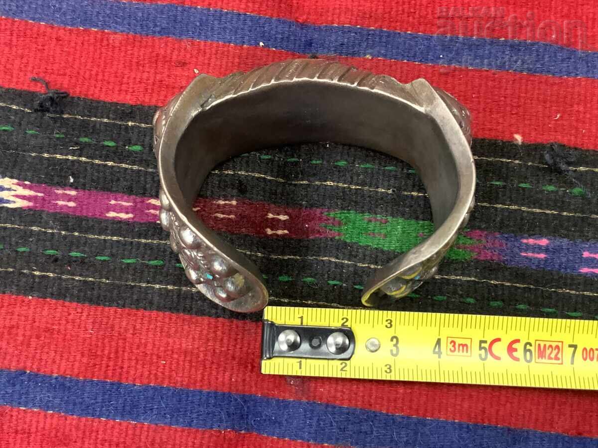 Revival bracelet silver, chased gilding and colored enamel - 5 Revival bracelet silver, chased gilding and colored enamel - 5