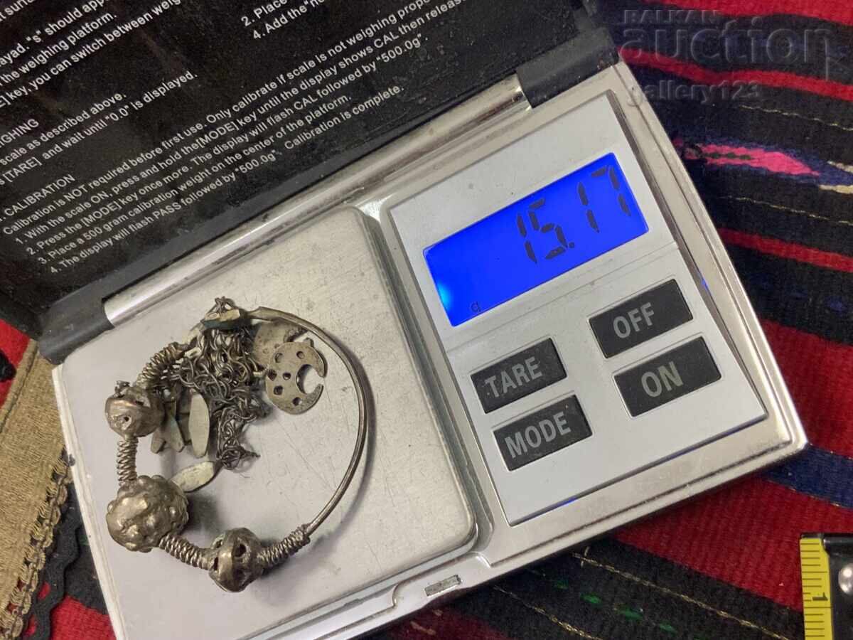 Παράδοση Αναγεννησιακό σκουλαρίκι ασημένιο σκαλιστό Παράδοση Αναγεννησιακό σκουλαρίκι ασημένιο σκαλιστό