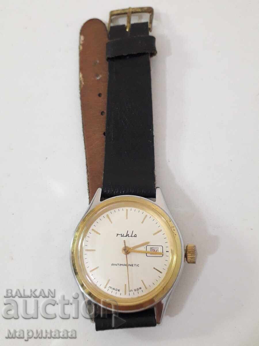 СТАР МЕХ. ЧАСОВНИК ''RUHLA'' с цена 25.00 лв. | € 12.78 СТАР МЕХ. ЧАСОВНИК ''RUHLA'' с цена 25.00 лв. | € 12.78