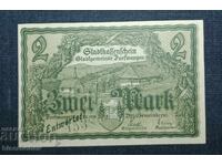 Germany, Germany, Furtwangen 2 Marks, 1918, UNC