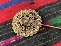 Revival-era Vidin needle, silver gilt