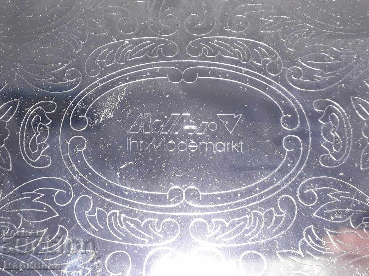 Δημοπρασία ΝΕΑ ΠΛΑΚΑ. ΜΕΤΑΛΛΙΚΗ. ''ADLER''