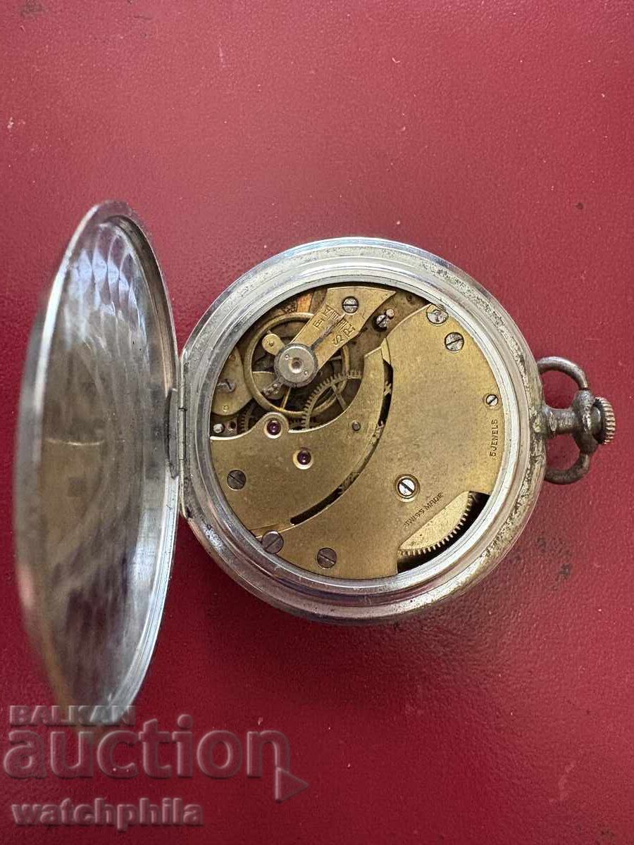 Δημοπρασία Μεταχειρισμένο ελβετικό ρολόι τσέπης Medana. Δεν λειτουργεί. Σπάνιο