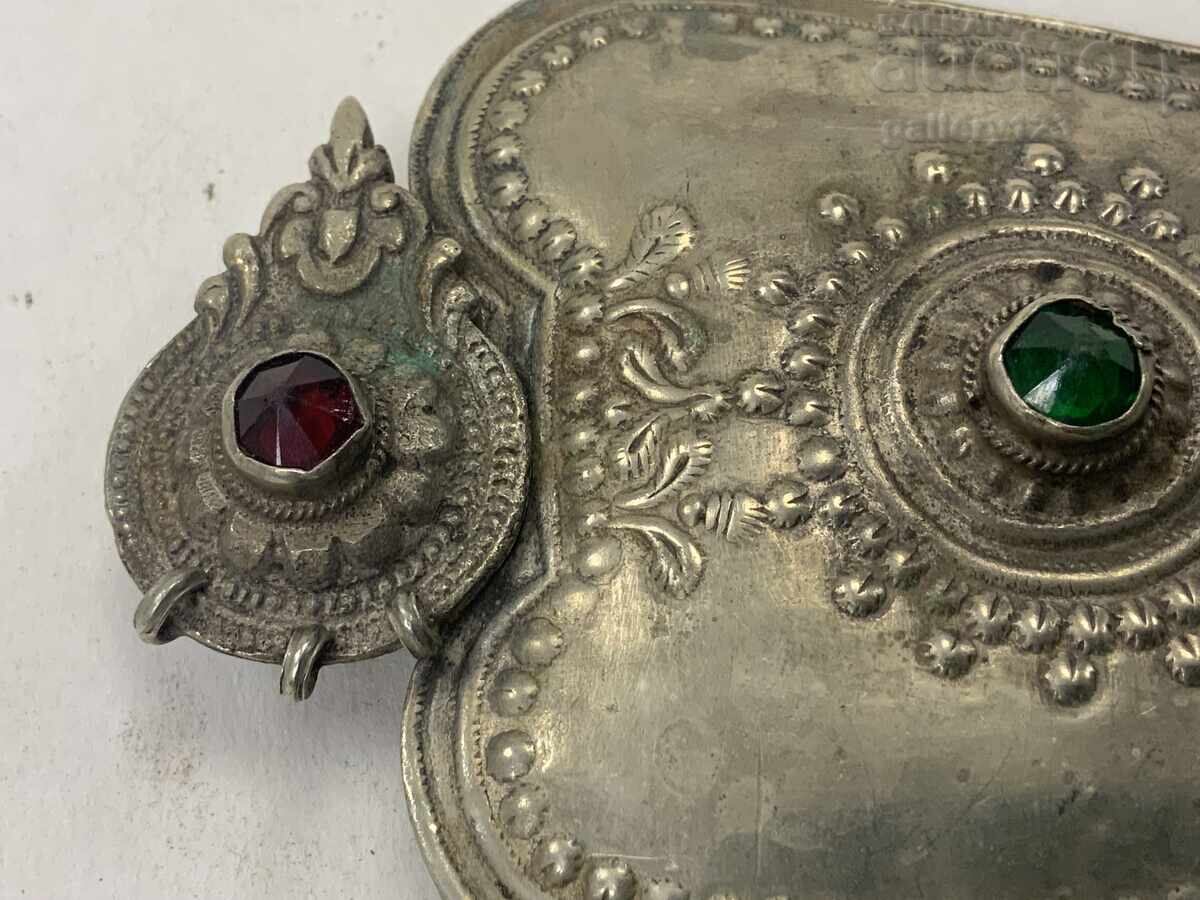 Revival-era buckle, single, silver, stamped, forged with price 112.00 BGN | € 57.26 Revival-era buckle, single, silver, stamped, forged with price 112.00 BGN | € 57.26