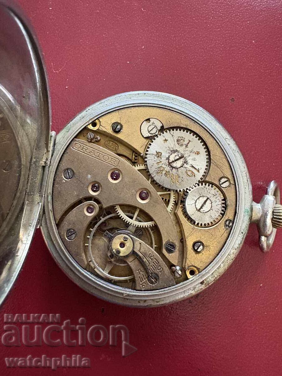 Δημοπρασία Ορατόρ ελβετικό ρολόι τσέπης. Δεν λειτουργεί. Σπάνιο