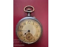 Ελβετικό ρολόι τσέπης. Δεν λειτουργεί. Σπάνιο