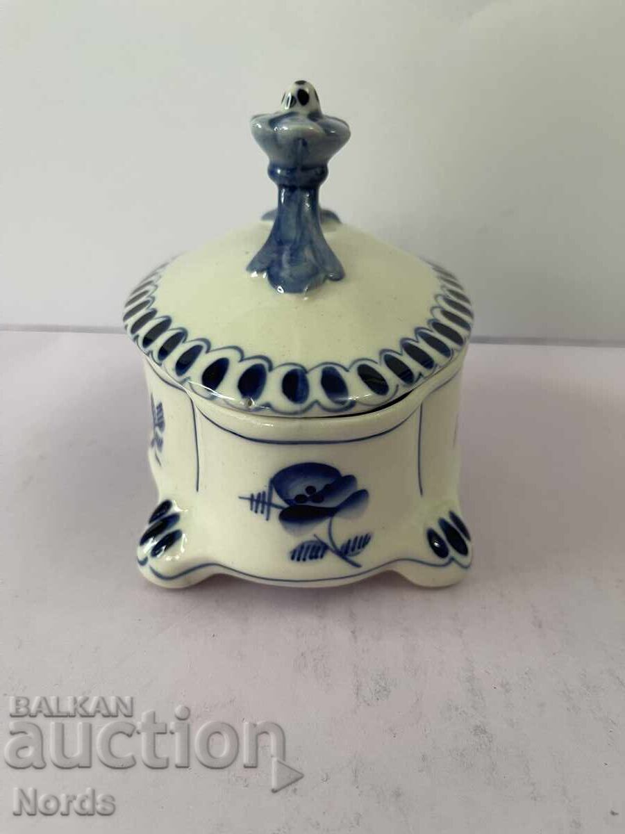 ΓΚΖΕΛ πορσελάνινη ζαχαριέρα με τιμή 21.90 BGN | € 11.20 ΓΚΖΕΛ πορσελάνινη ζαχαριέρα με τιμή 21.90 BGN | € 11.20