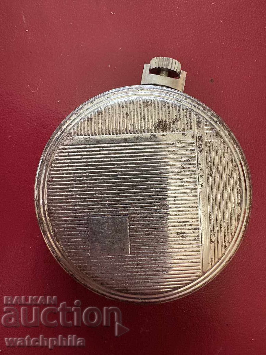 Μηχανικό ρολόι τσέπης. Δεν λειτουργεί. Σπάνιο με τιμή 12.11 BGN | € 6.19