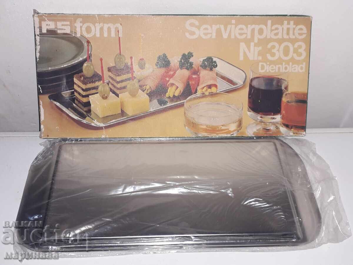 NEW PLATE. METAL. "ROSTFREI". GERMANY with price 8.00 BGN | € 4.09