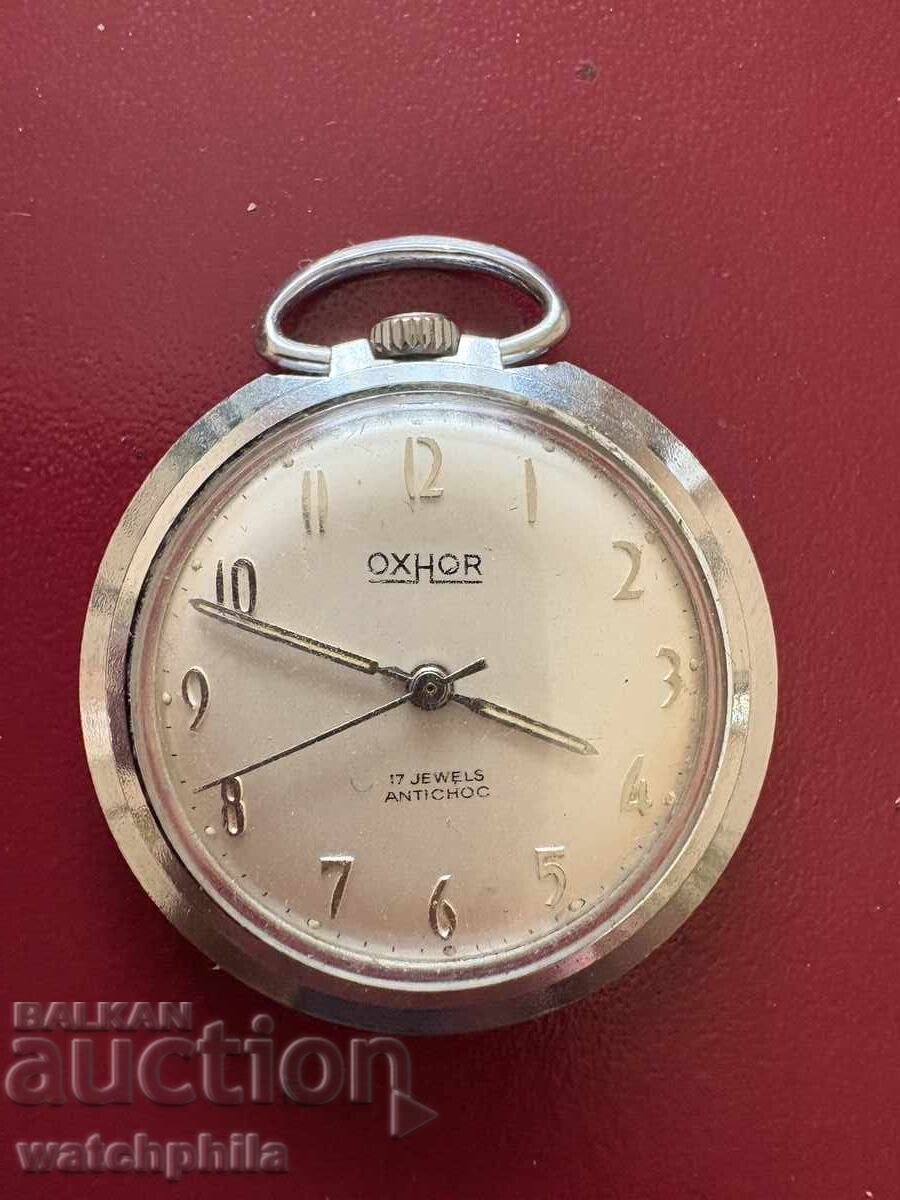 Σπάνιο ελβετικό Μηχανικό ρολόι τσέπης. Λειτουργεί