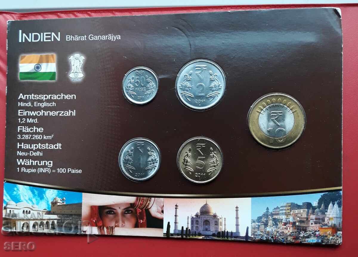 India - SET 2011 of 5 coins India - SET 2011 of 5 coins
