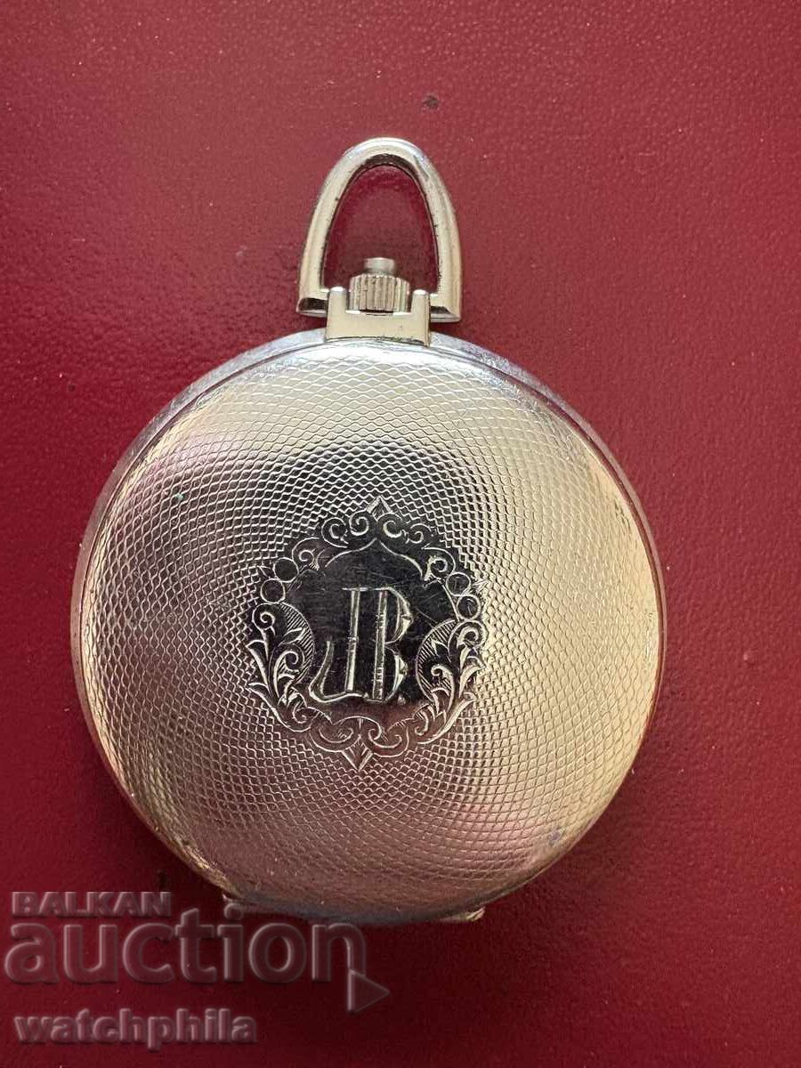 Σπάνιο Μηχανικό ρολόι τσέπης. Λειτουργεί με τιμή 12.11 BGN | € 6.19