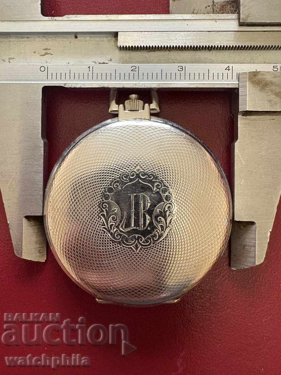 Παράδοση Σπάνιο Μηχανικό ρολόι τσέπης. Λειτουργεί