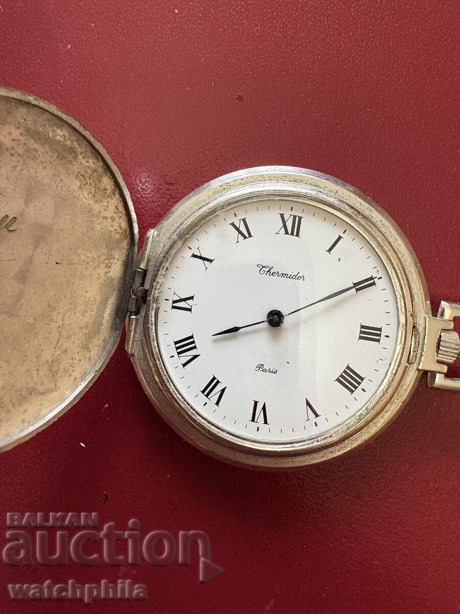 Σπάνιο Μηχανικό ρολόι τσέπης. Λειτουργεί