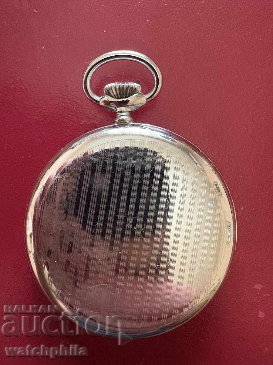 Σπάνιο Γαλλικό Μηχανικό Ρολόι Τσέπης με τιμή 12.11 BGN | € 6.19