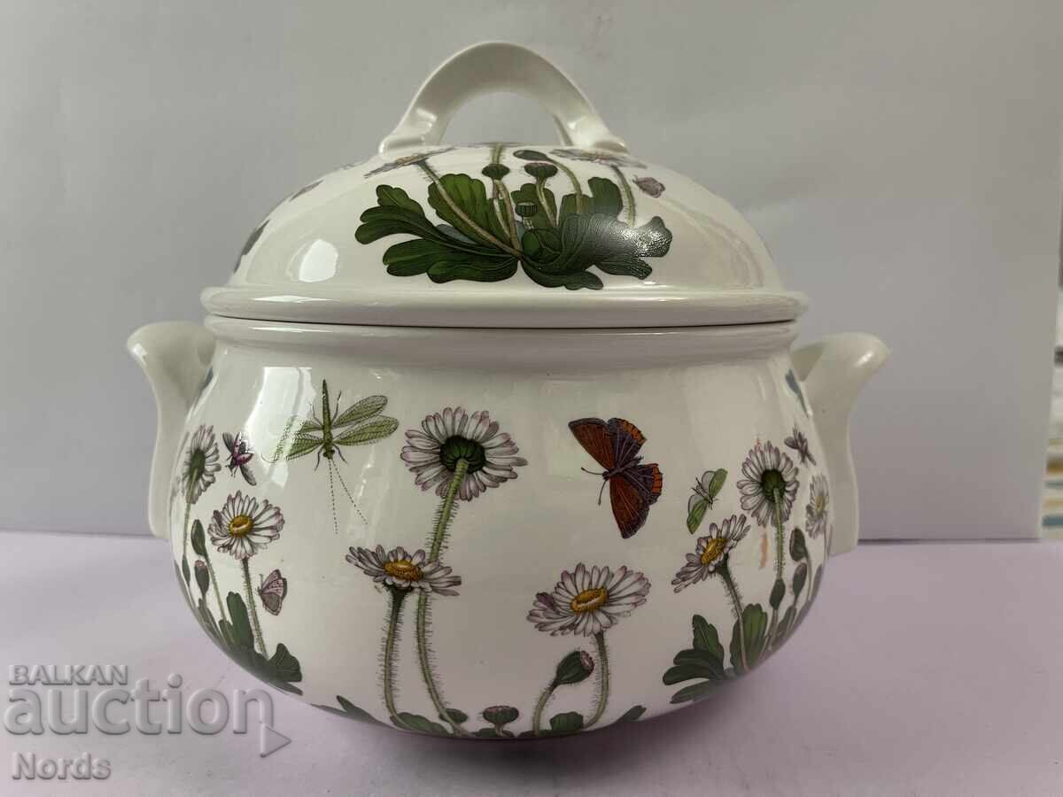 Υπέροχο αγγλικό σκεύος με καπάκι Υπέροχο αγγλικό σκεύος με καπάκι