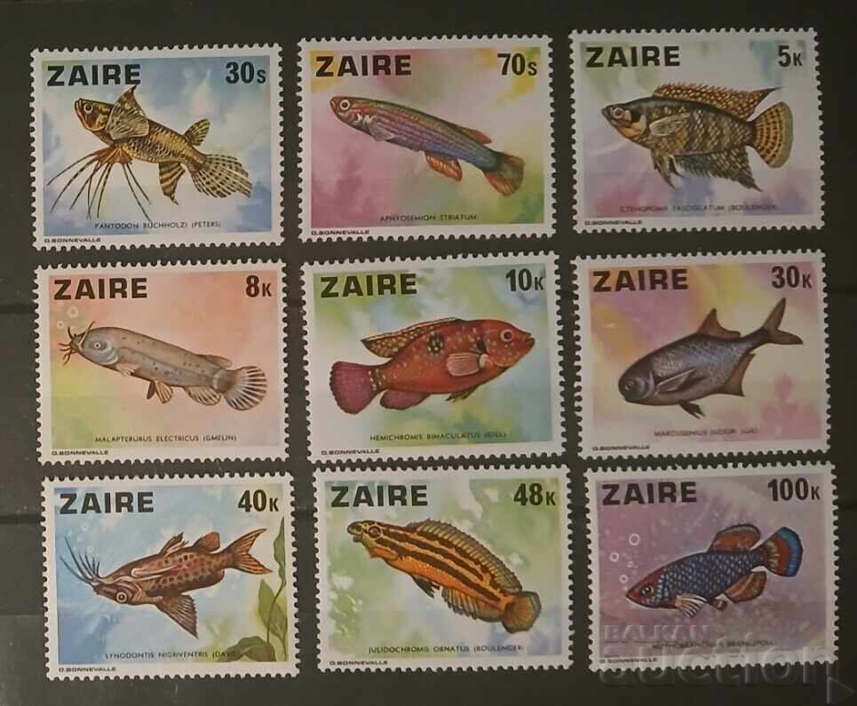 Ζαΐρ/Κονγκό 1978 Πανίδα/Ψάρια MNH