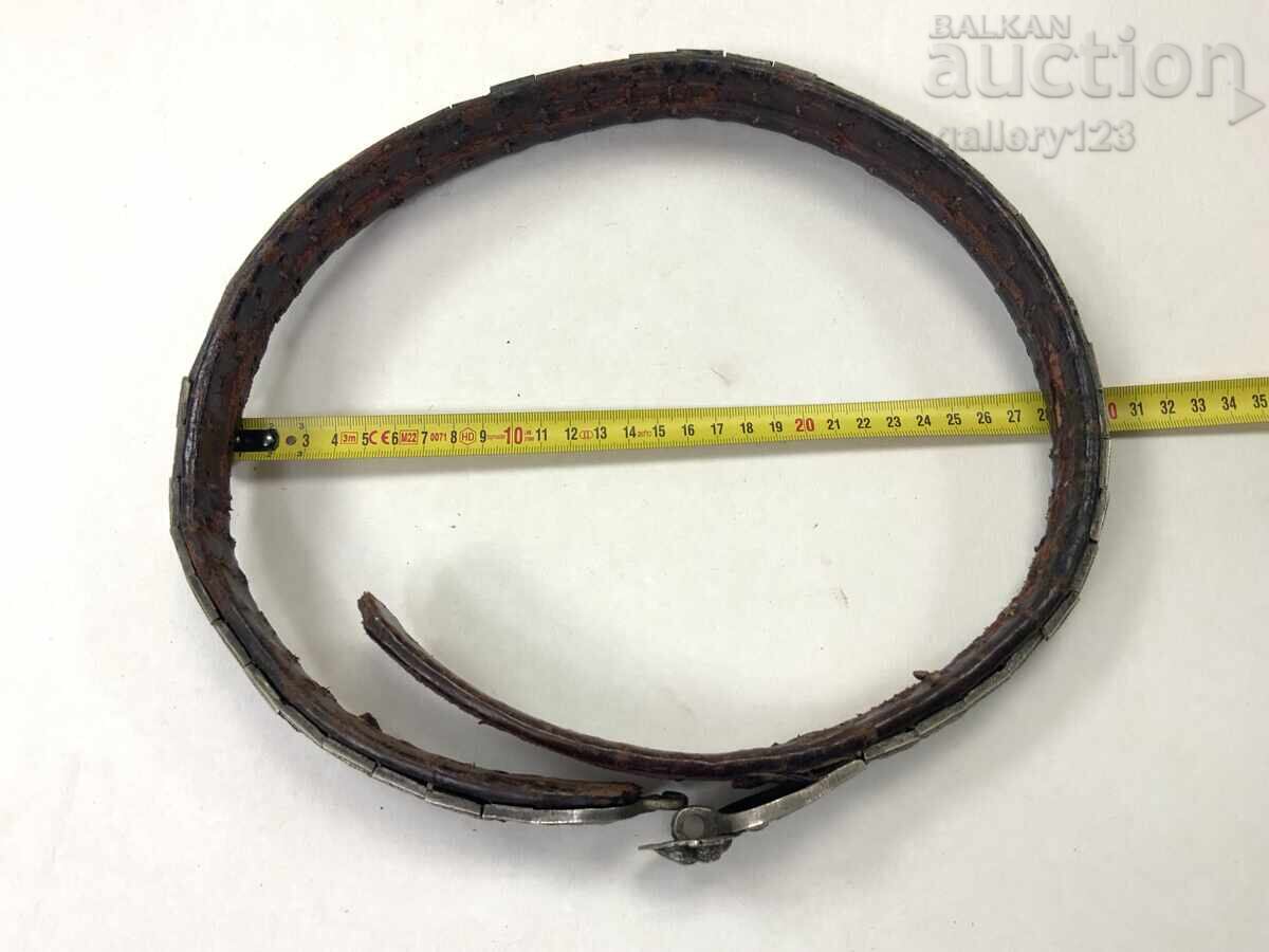 Auction Revivalist belt silver carved leather perfect Auction Revivalist belt silver carved leather perfect